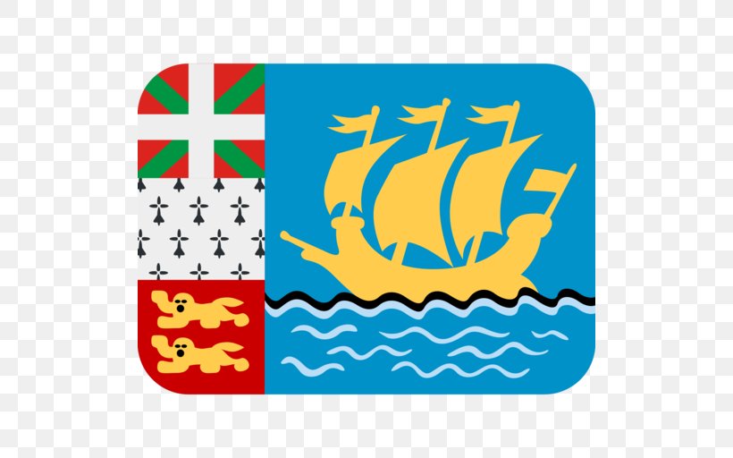 Saint-Pierre Flag Of Saint Pierre And Miquelon Emoji Regional Indicator Symbol, PNG, 512x512px, Saintpierre, Area, Dictionary, Emoji, Flag Download Free