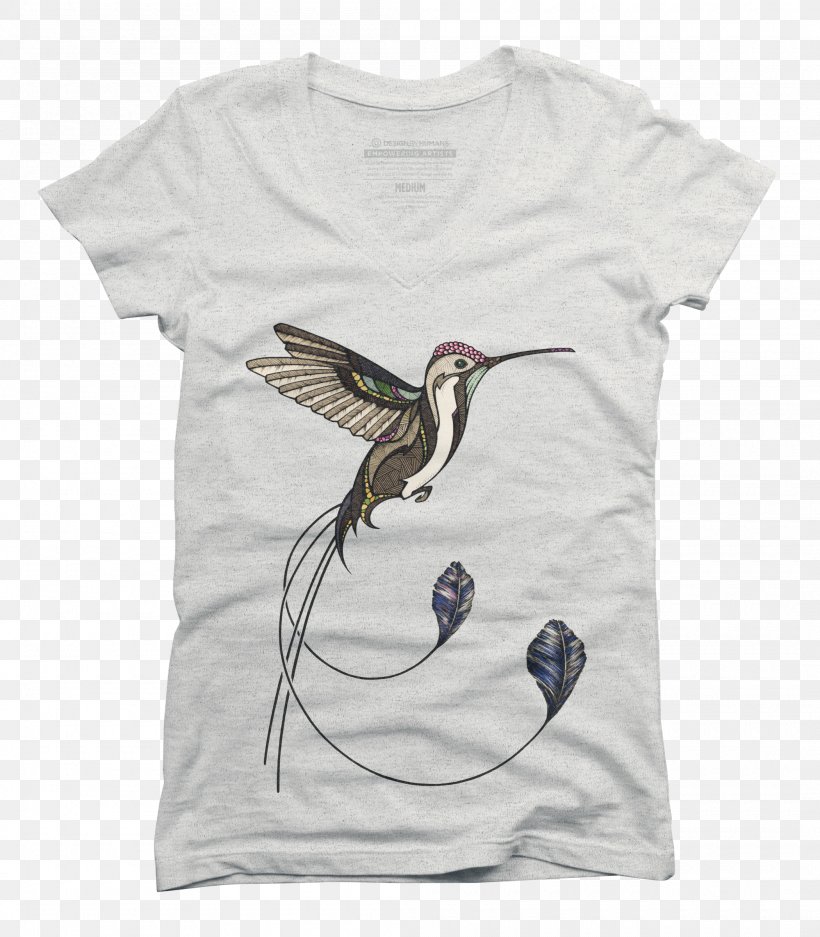 T-shirt Hummingbird Hoodie Clothing, PNG, 2100x2400px, Tshirt, Beak, Bird, Clothing, Clothing Accessories Download Free