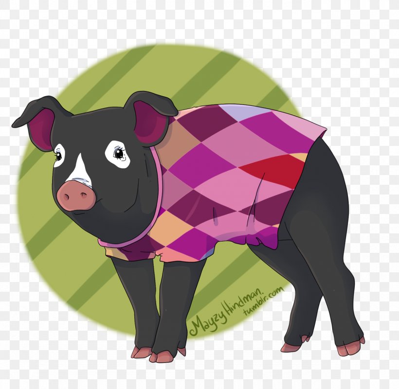 Pig Cattle Snout Mammal Animated Cartoon, PNG, 1280x1249px, Pig, Animated Cartoon, Cattle, Cattle Like Mammal, Livestock Download Free