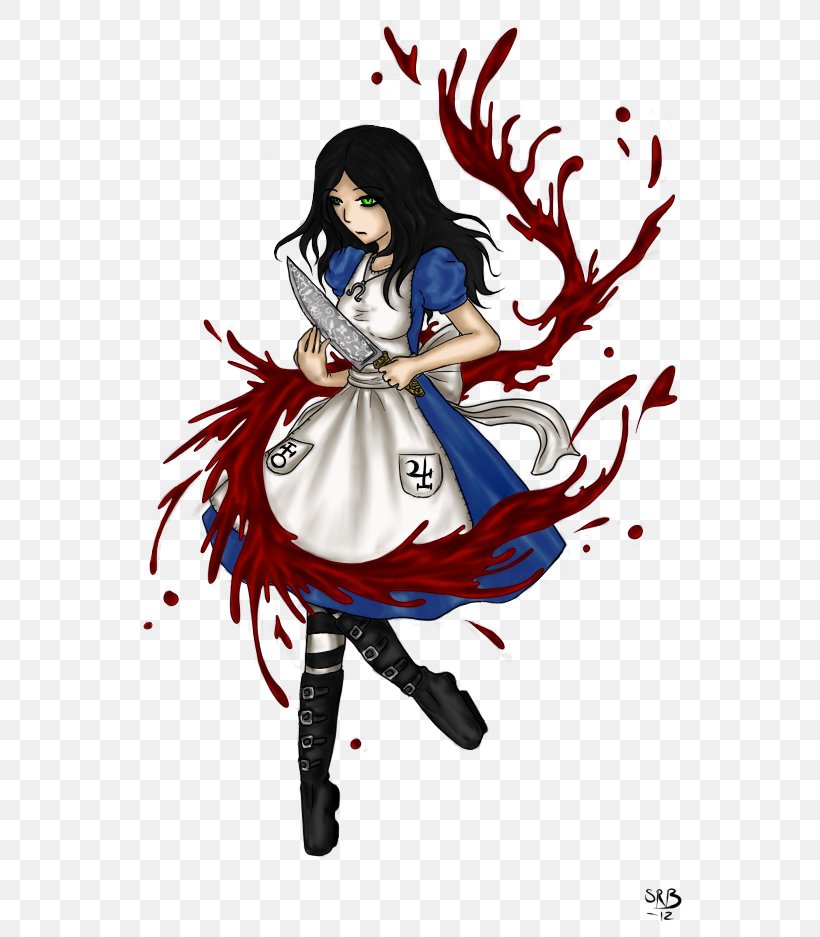 Alice: Madness Returns Creepypasta Alice's Adventures In Wonderland Mad Hatter, PNG, 600x937px, Watercolor, Cartoon, Flower, Frame, Heart Download Free