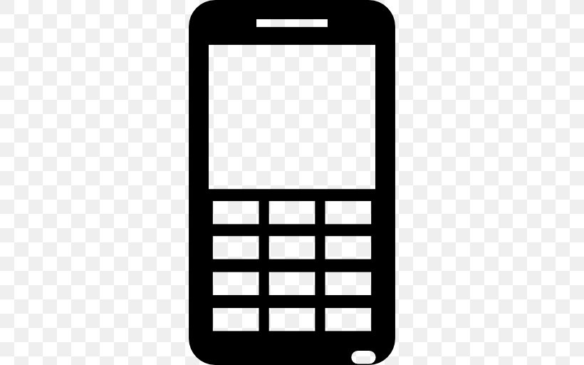 Feature Phone Telephone Responsive Web Design, PNG, 512x512px, Feature Phone, Android, Area, Black, Communication Download Free