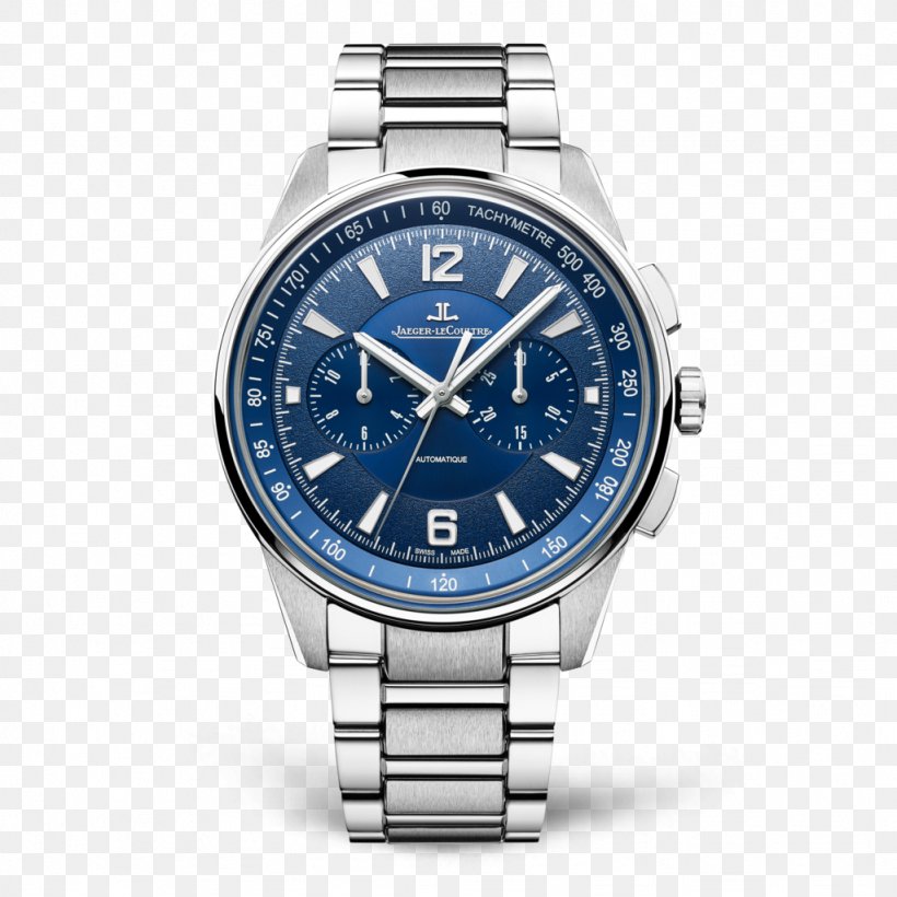 Jaeger-LeCoultre Le Sentier Memovox Salon International De La Haute Horlogerie Watch, PNG, 1024x1024px, Jaegerlecoultre, Brand, Chronograph, Diving Watch, Electric Blue Download Free