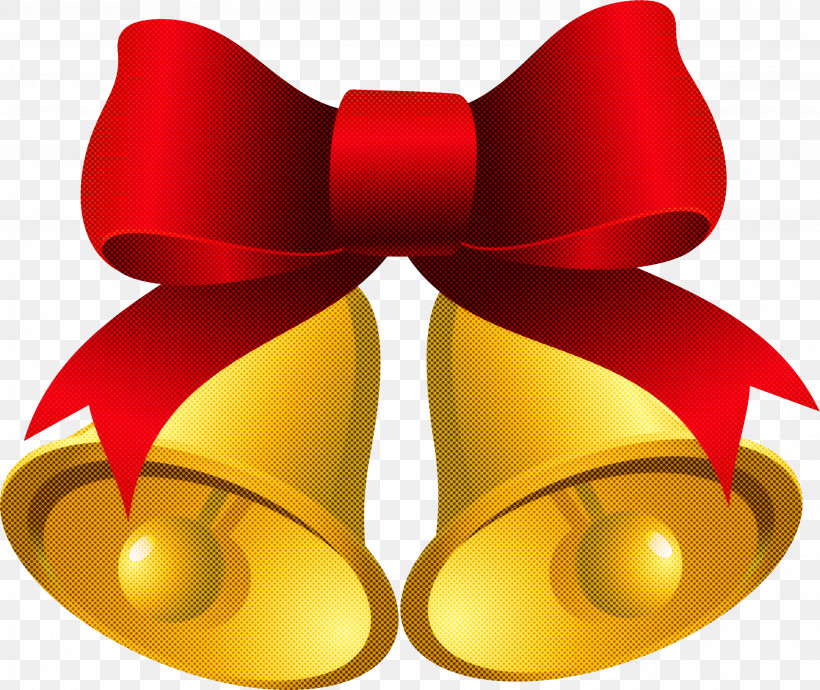 Red Yellow Bell Ribbon Binoculars, PNG, 3000x2525px, Red, Bell, Binoculars, Ribbon, Yellow Download Free