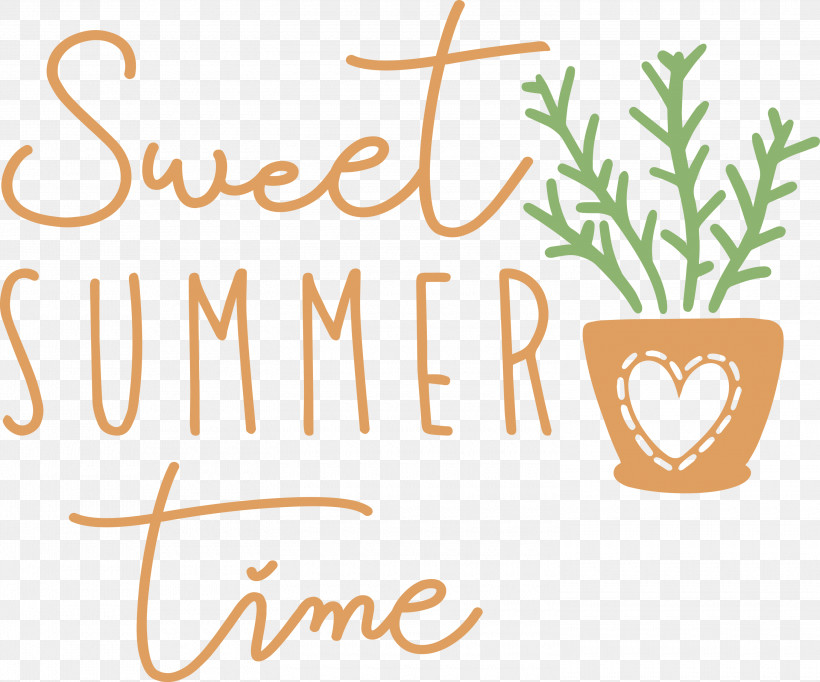 Sweet Summer Time Summer, PNG, 3000x2498px, Summer, Commodity, Flower, Geometry, Line Download Free