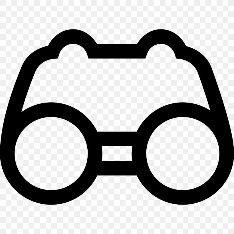 Binoculars Magnifying Glass Lens Clip Art, PNG, 1600x1600px, Binoculars, Airport, Area, Black, Black And White Download Free