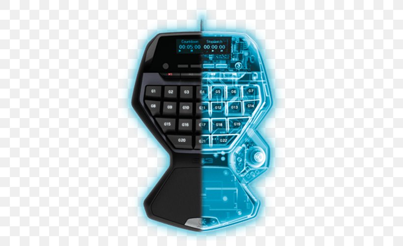 Computer Keyboard Logitech G13 Gaming Keypad Joystick, PNG, 500x500px, Computer Keyboard, Computer Component, Computer Software, Electronic Device, Electronic Instrument Download Free