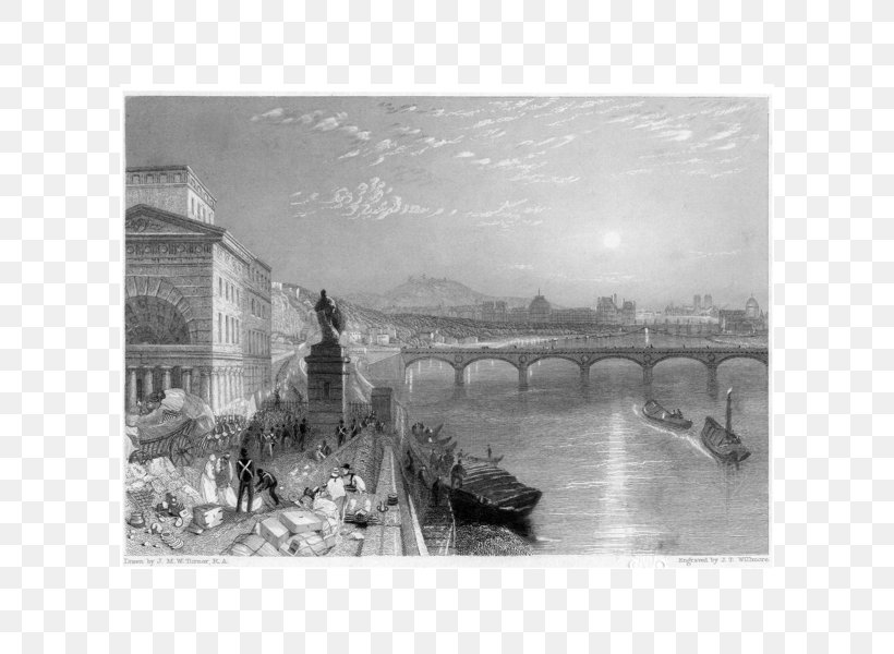 Passy Pont Neuf Seine Pont D'Arcole Bridge, PNG, 600x600px, Passy, Artwork, Black And White, Bridge, Exhibition Download Free