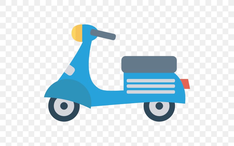 Scooter, PNG, 512x512px, Scooter, Blue, Delivery, Mode Of Transport, Motor Vehicle Download Free