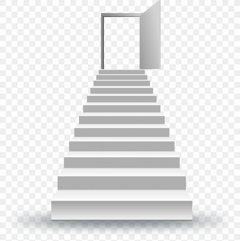 Stairs Stock Photography Clip Art, PNG, 2545x2559px, Stairs, Architecture, Black And White, Daylighting, Footage Download Free