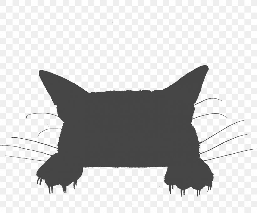 Whiskers Cat Silhouette Dog, PNG, 1574x1304px, Whiskers, Black, Black And White, Black Cat, Black M Download Free