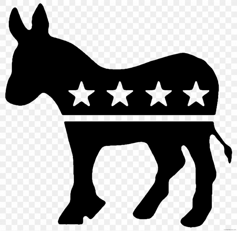 Donkey United States Democratic Party Political Party Democratic-Republican Party, PNG, 2412x2358px, Donkey, Black And White, Democratic Party, Democraticrepublican Party, Horse Download Free