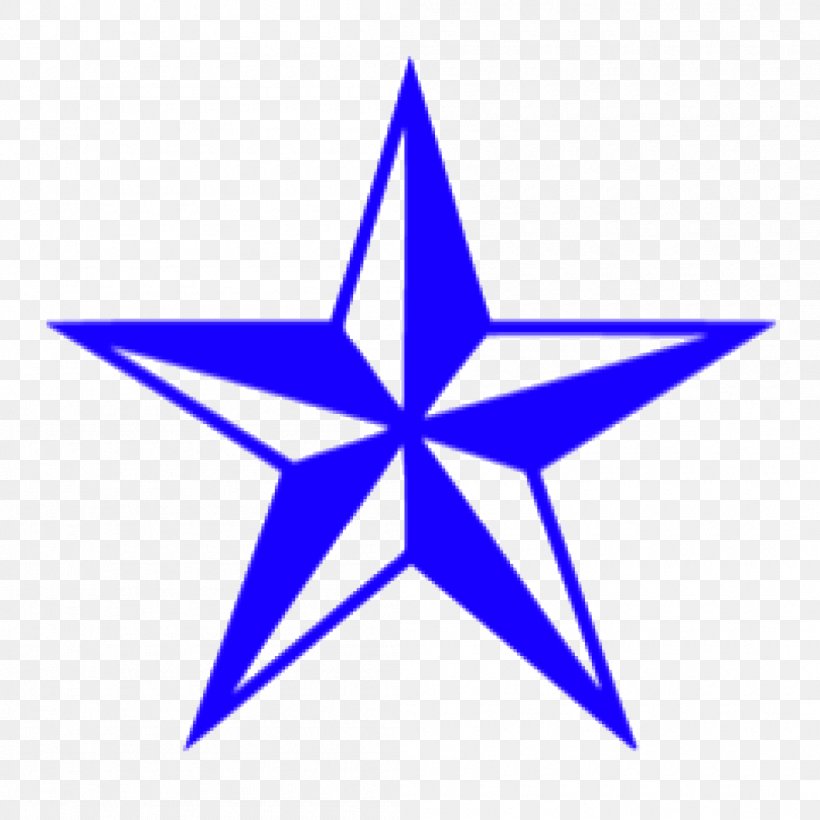 Nautical Star Old School (tattoo) Decal Sailor Tattoos, PNG, 1050x1050px, Nautical Star, Area, Blue, Body Art, Color Download Free