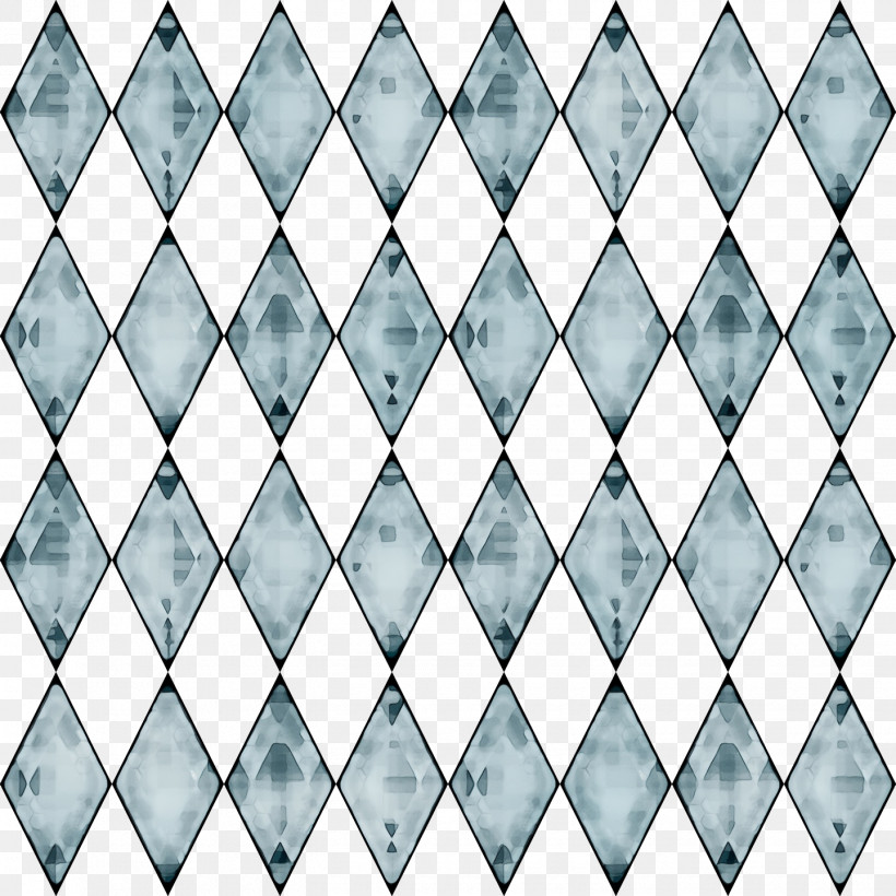 Pattern Rhombus Rhomboid Textile Pattern, PNG, 1440x1440px, Watercolor, Angle, Check, Geometry, Ornament Download Free