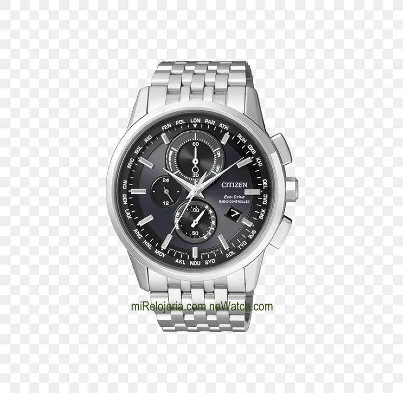 Eco-Drive Radio Clock Citizen Holdings Watch Chronograph, PNG, 800x800px, Ecodrive, Bling Bling, Brand, Chronograph, Citizen Holdings Download Free
