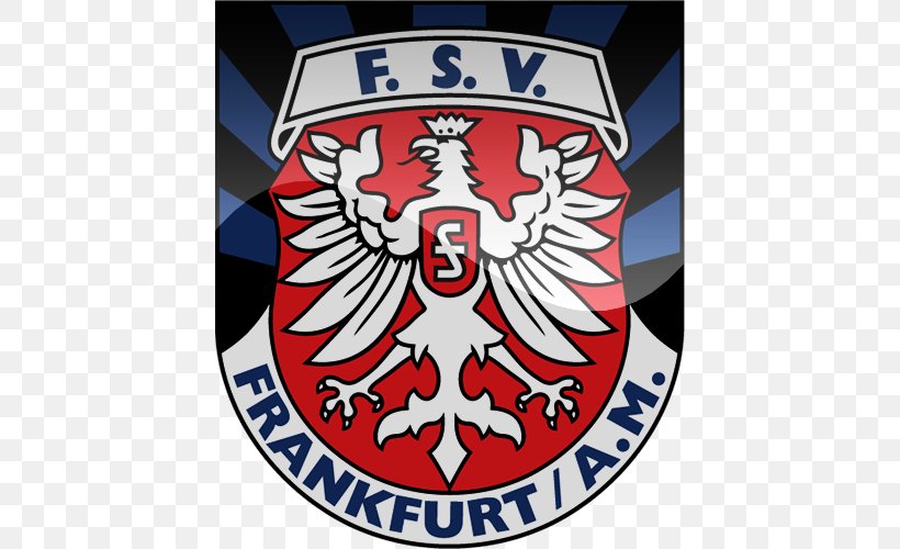 FSV Frankfurt Stadion Am Bornheimer Hang Eintracht Frankfurt 2. Bundesliga 1. FFC Frankfurt, PNG, 500x500px, 2 Bundesliga, Fsv Frankfurt, Badge, Brand, Crest Download Free