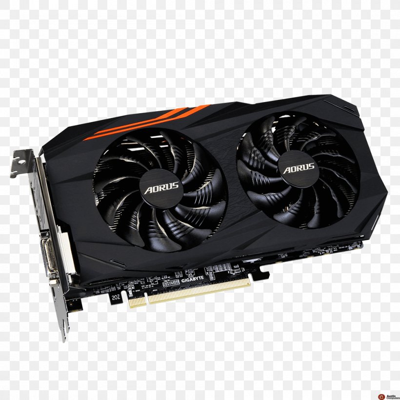 Graphics Cards & Video Adapters AMD Radeon RX 580 Gigabyte Technology Digital Visual Interface PCI Express, PNG, 1000x1000px, Graphics Cards Video Adapters, Advanced Micro Devices, Amd Radeon 500 Series, Amd Radeon Rx 580, Aorus Pte Ltd Download Free