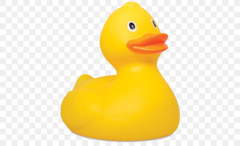 Rubber Duck Natural Rubber Toy Clip Art, PNG, 500x500px, Duck, Bathing, Beak, Bird, Ducks Geese And Swans Download Free
