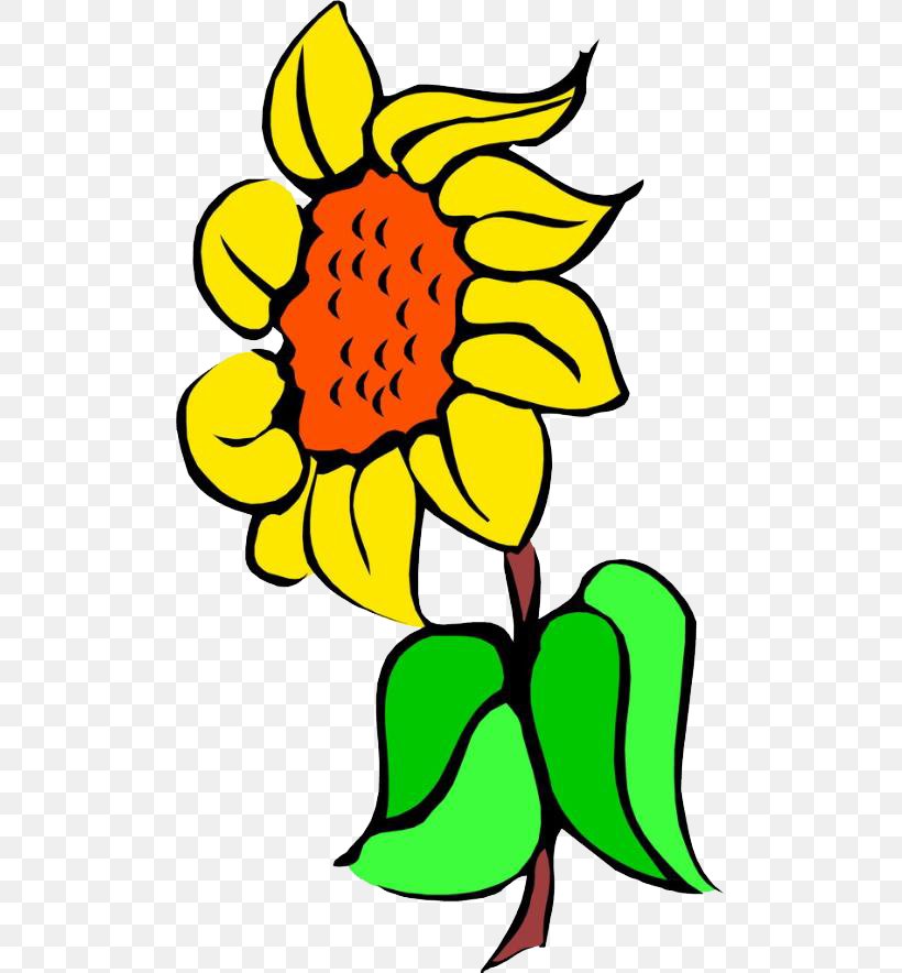 Common Sunflower Clip Art, PNG, 500x884px, Common Sunflower, Artwork, Cut Flowers, Flora, Floral Design Download Free