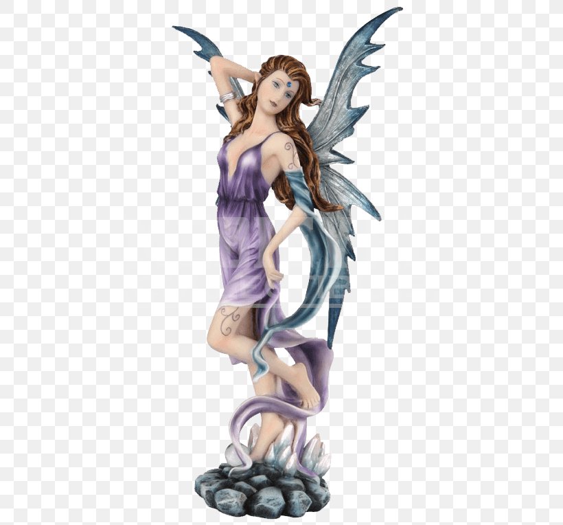 Elemental Fire Fairy with Dragon Wings Faerie Sprite Nymph 12" Statue Figurine