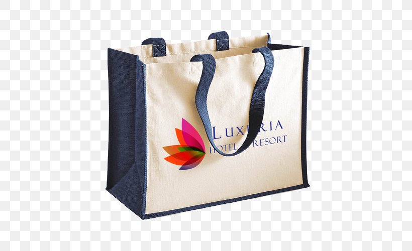 Jute Printing Shopping Bags & Trolleys Shopping Bags & Trolleys, PNG, 500x500px, Jute, Bag, Brand, Clothing, Cotton Download Free