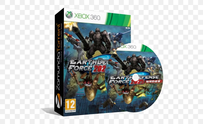Xbox 360 D3 Publisher PC Game Video Game, PNG, 500x500px, Xbox 360, D3 Publisher, Earth Defense Force, Earth Defense Force 2025, Pc Game Download Free