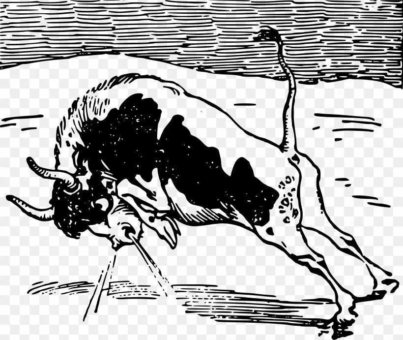 Cattle Bull Terrier Ox Clip Art, PNG, 2400x2024px, Cattle, Art, Black And White, Bull, Bull Terrier Download Free