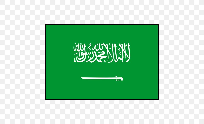 Flag Of Saudi Arabia, PNG, 500x500px, Saudi Arabia, Arabian Peninsula, Area, Brand, Cdr Download Free