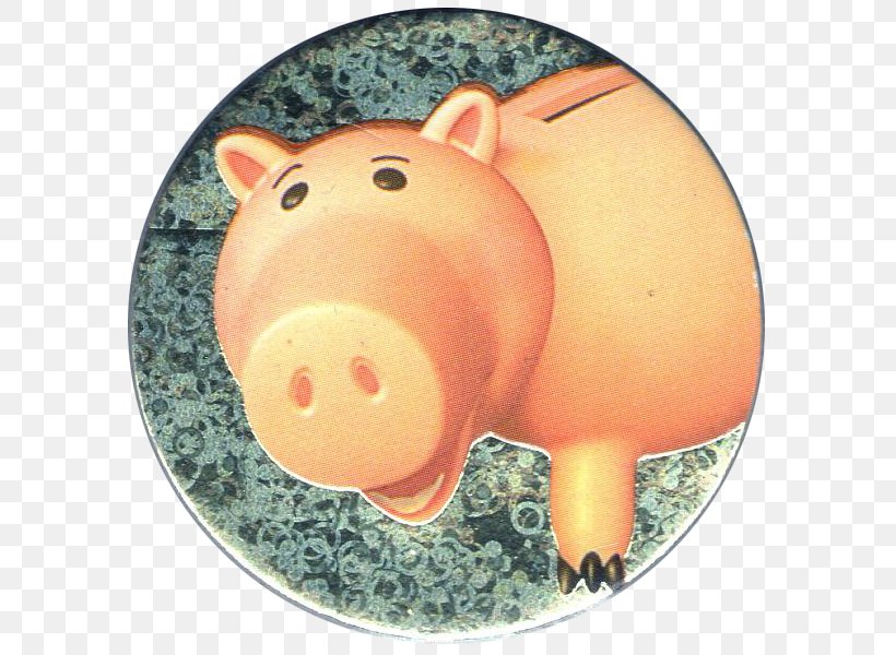 Milk Caps Toy Story Pig 0 Film, PNG, 600x600px, 1995, Milk Caps, Film, Holography, Orange Download Free