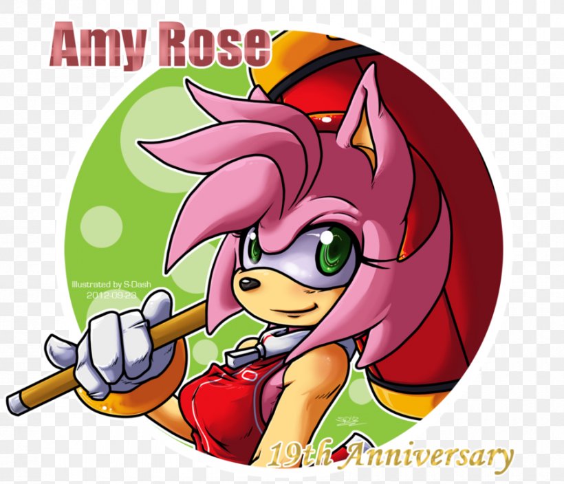 Amy Rose Rouge The Bat Blaze The Cat Sonic The Hedgehog Sega, PNG, 900x773px, Watercolor, Cartoon, Flower, Frame, Heart Download Free