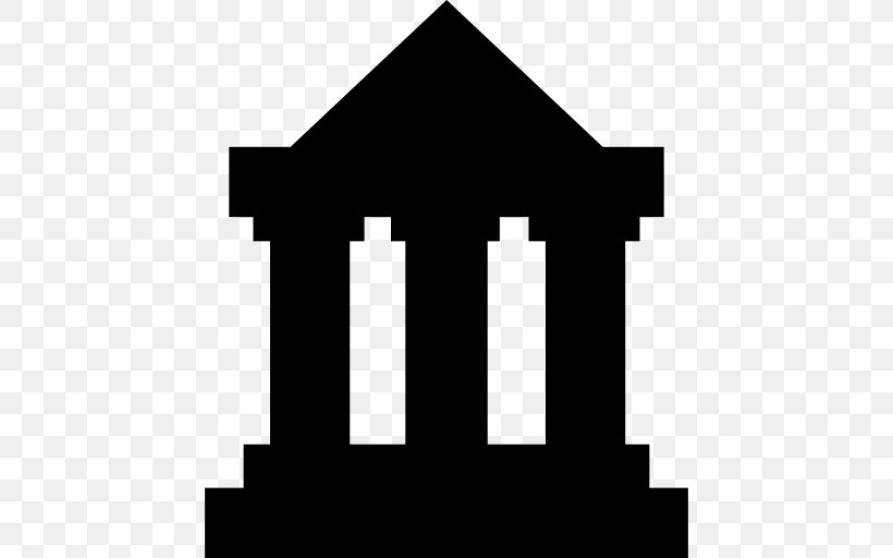 Building, PNG, 512x512px, Building, Bank, Black And White, Brand, Computer Font Download Free