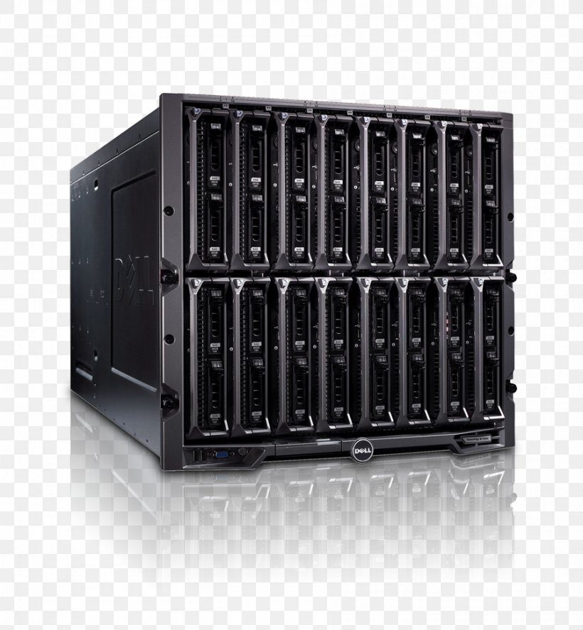 Dell M1000e Hewlett-Packard Blade Server Dell PowerEdge, PNG, 900x974px, Dell, Blade Server, Computer Case, Computer Cluster, Computer Data Storage Download Free