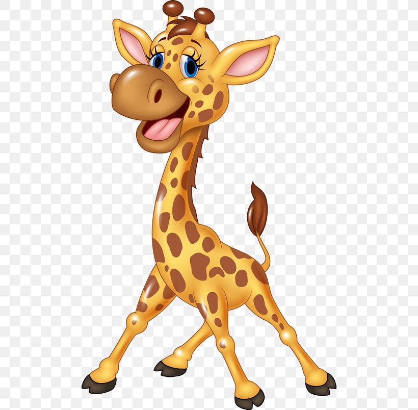 Giraffe Royalty-free Cartoon, PNG, 500x804px, Giraffe, Animal Figure, Cartoon, Comics, Drawing Download Free