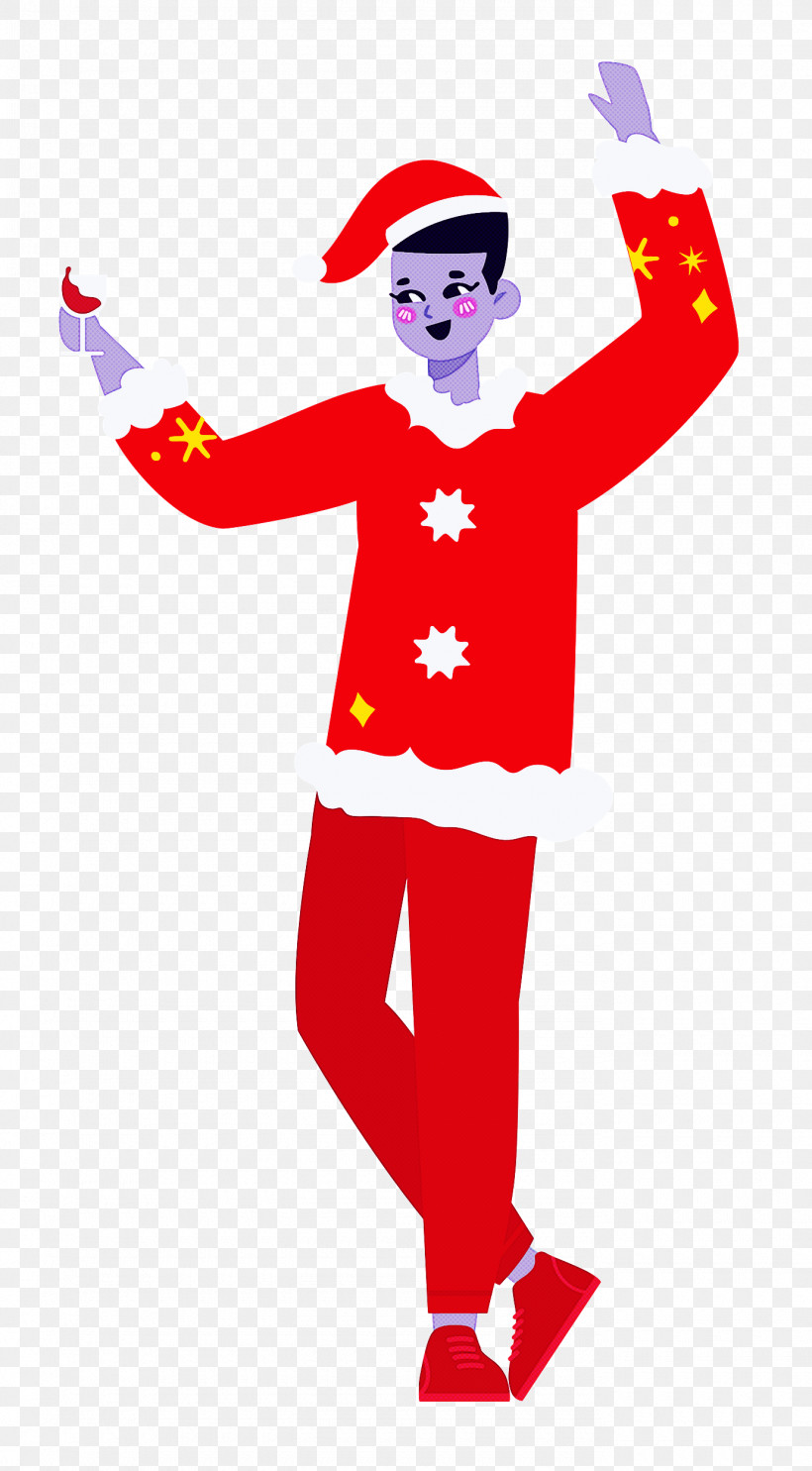 Celebrating Christmas Party, PNG, 1380x2500px, Celebrating, Character, Christmas, Costume, Ecosystem Download Free