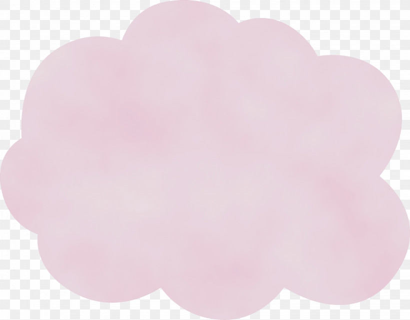 Pink M, PNG, 2878x2253px, Cartoon Cloud, Paint, Pink M, Watercolor, Wet Ink Download Free