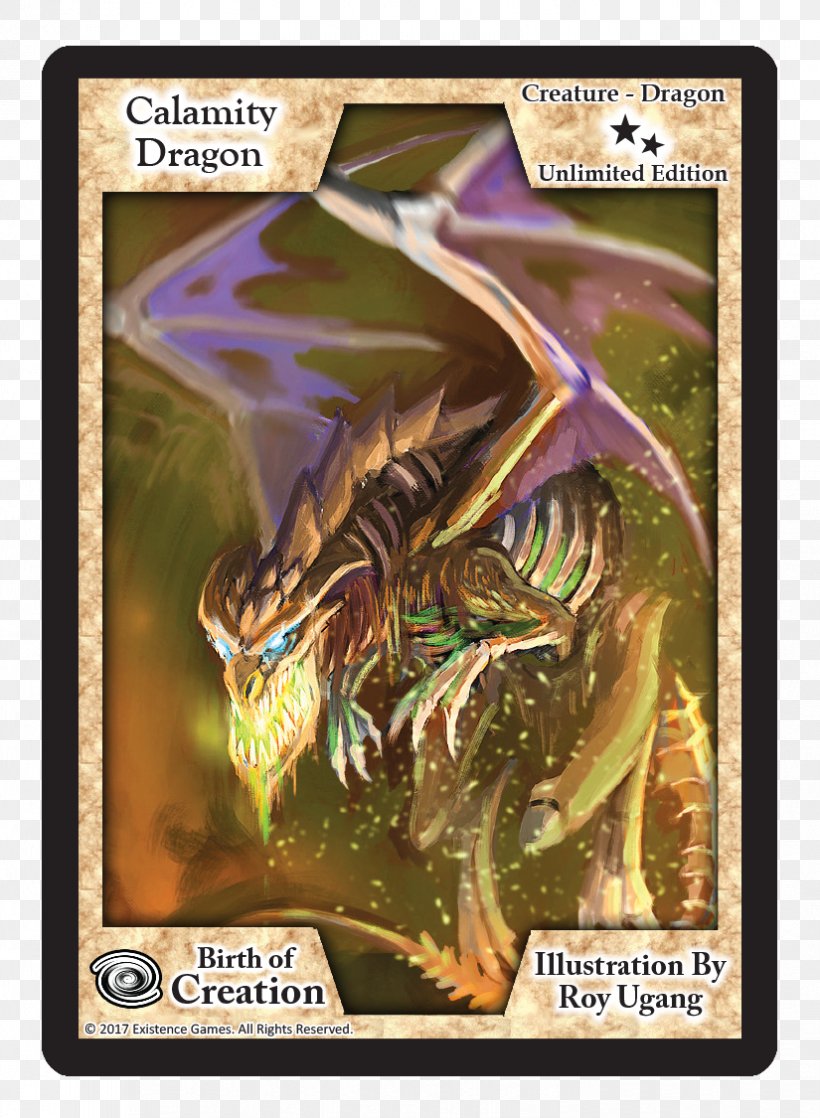 Collectible Card Game Organism Birth, PNG, 825x1125px, Collectible Card Game, Birth, Card Game, Dragon, Energy Download Free