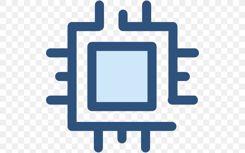 Integrated Circuits & Chips Electronics, PNG, 512x512px, Integrated Circuits Chips, Area, Blue, Central Processing Unit, Communication Download Free