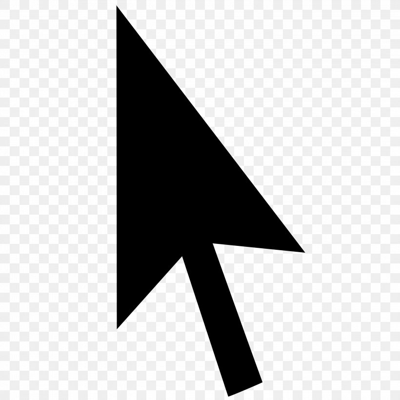 Computer Mouse Pointer Cursor, PNG, 3000x3000px, Computer Mouse, Black, Black And White, Brand, Computer Monitors Download Free