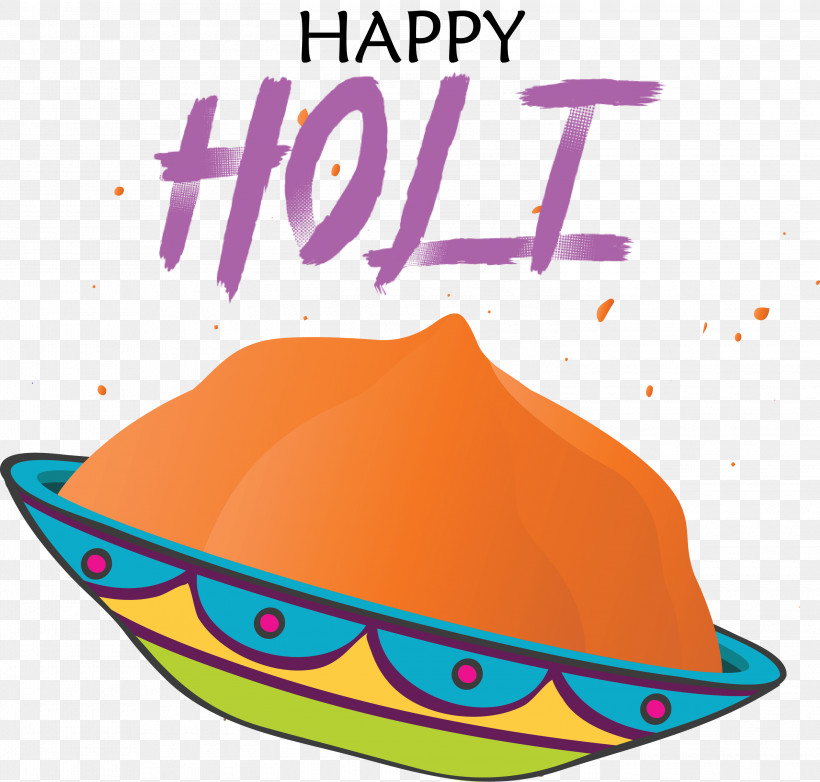 Happy Holi, PNG, 3000x2862px, Happy Holi, Diwali, Fashion, Hat, Headgear Download Free