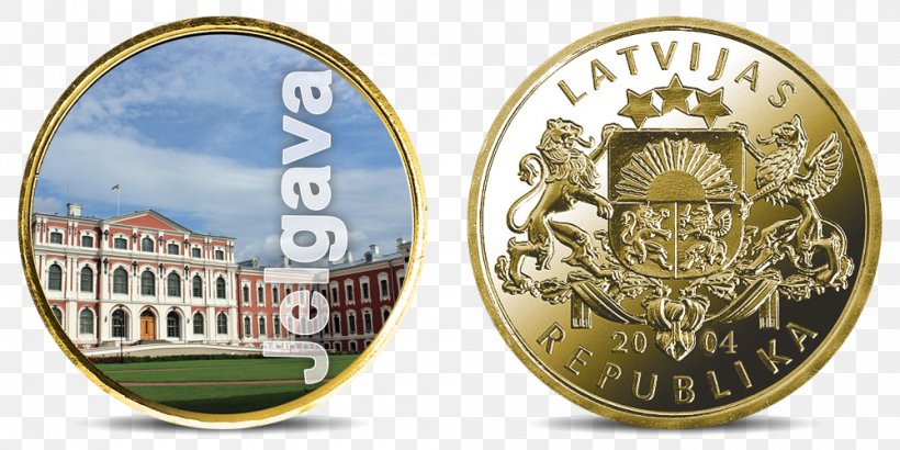 Latvian Lats 5 Lats Coin Bank Of Latvia, PNG, 1000x500px, 5 Lats Coin, Latvia, Badge, Bank, Bank Of Latvia Download Free