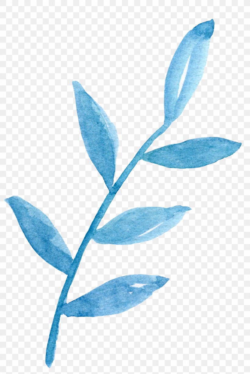 Watercolor Painting Paper, PNG, 906x1355px, Watercolor Painting, Blue, Branch, Color, Fundal Download Free