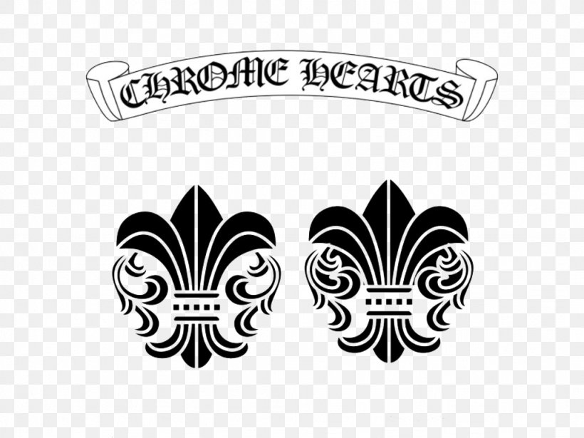 Chrome Hearts Logo Black And White, PNG, 1024x768px, Logo, Black, Black And White, Brand, Chrome Hearts Download Free