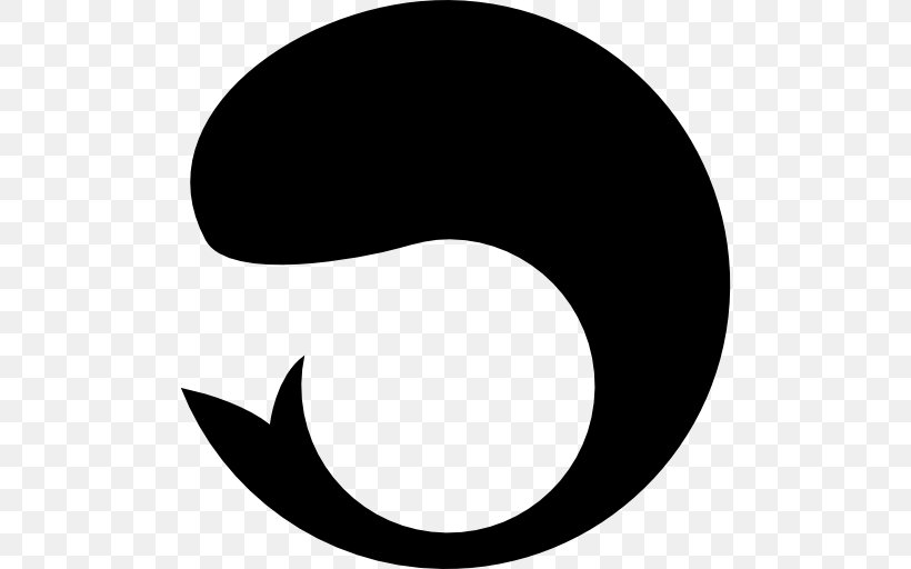 Circle Shape Fish, PNG, 512x512px, Shape, Animal, Artwork, Black, Black And White Download Free