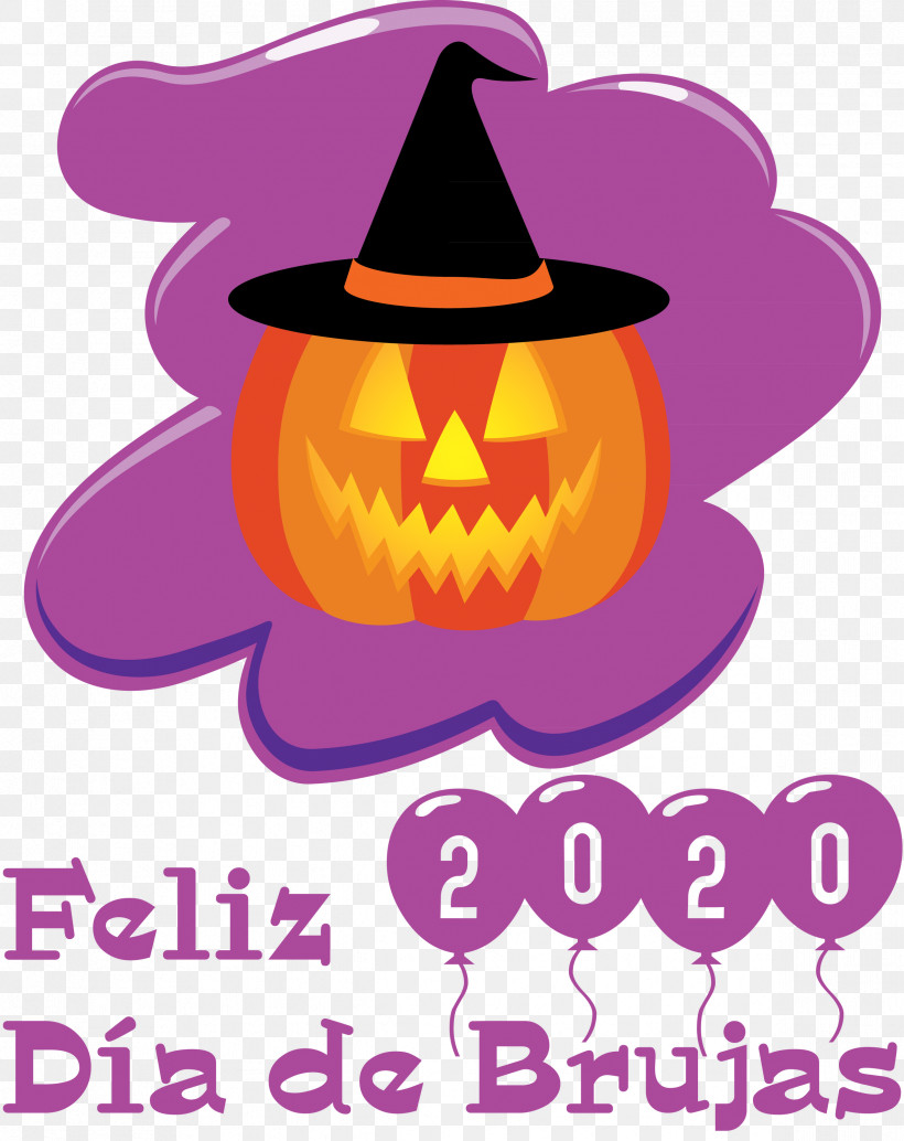 Feliz Día De Brujas Happy Halloween, PNG, 2377x3000px, Feliz D%c3%ada De Brujas, Happy Halloween, Hat, Logo, M Download Free