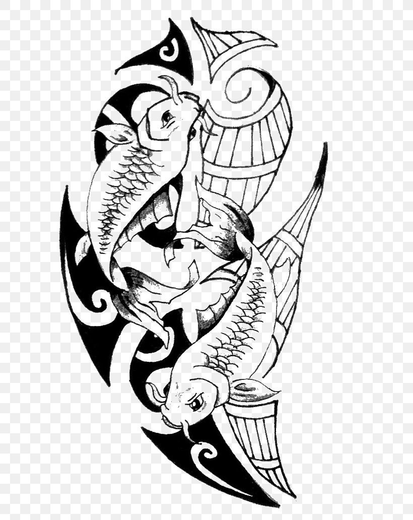 The Dolphin and the Orca- maori tattoo style by levichan17 on DeviantArt