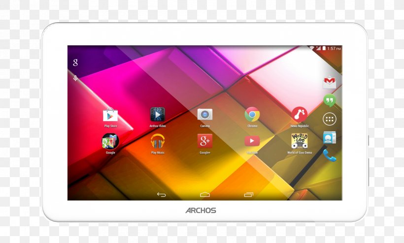 Archos 101 Internet Tablet Archos 101 Copper Archos 70 Android Gigabyte, PNG, 2332x1407px, Archos 101 Internet Tablet, Android, Android Kitkat, Archos, Archos 70 Download Free