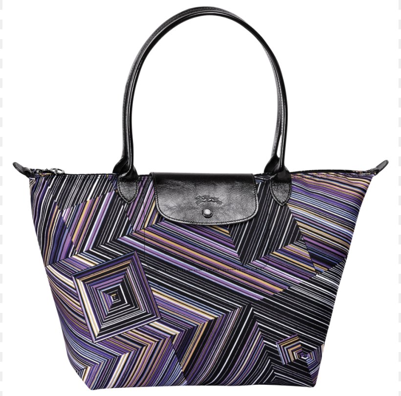 Handbag Op Art Tote Bag Longchamp, PNG, 810x810px, Handbag, Art, Bag, Black, Button Download Free