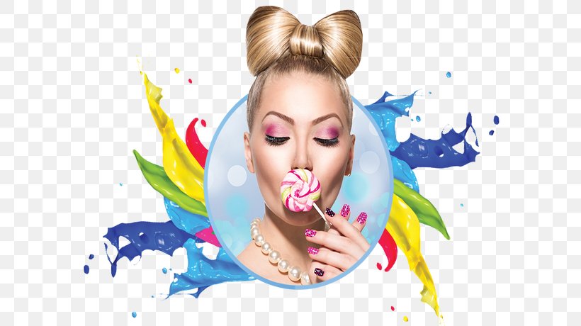Lollipop Hair Coloring Beauty, PNG, 600x460px, Watercolor, Cartoon, Flower, Frame, Heart Download Free