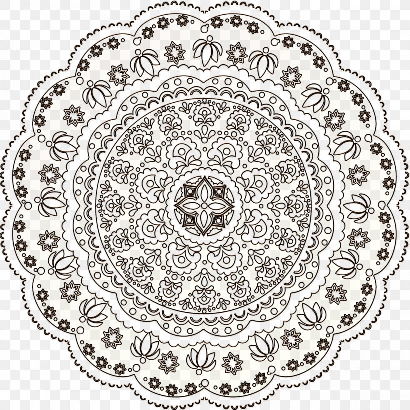 Doodle Drawing Coloring Book Mandala Sketch, PNG, 1200x1201px, Doodle, Area, Art Therapy, Black And White, Coloring Book Download Free