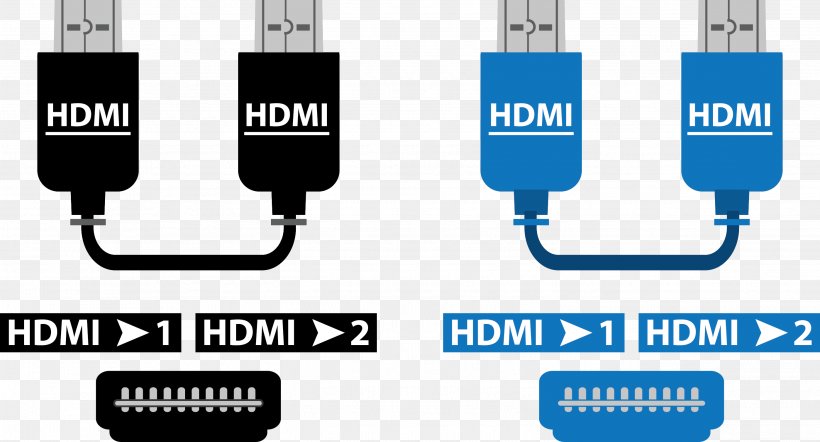 Electrical Cable HDMI Television, PNG, 2796x1509px, Electrical Cable, Art, Brand, Cable, Communication Download Free