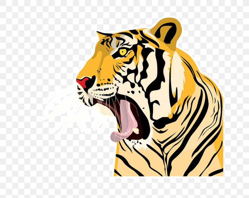 Roar Felidae Cat Clip Art, PNG, 650x650px, Roar, Art, Bengal Tiger, Big Cats, Carnivoran Download Free